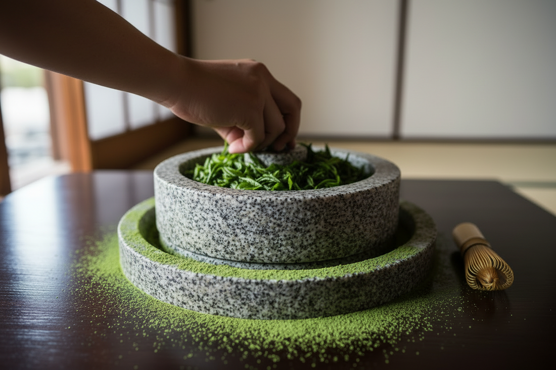 Why Stone-Ground Matcha Tastes Better