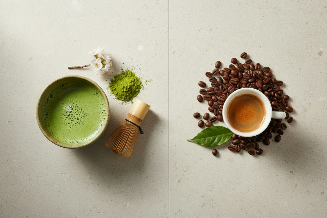 【Matcha vs. Coffee】Caffeine Effects &Health Benefits Compared: Which is Better?