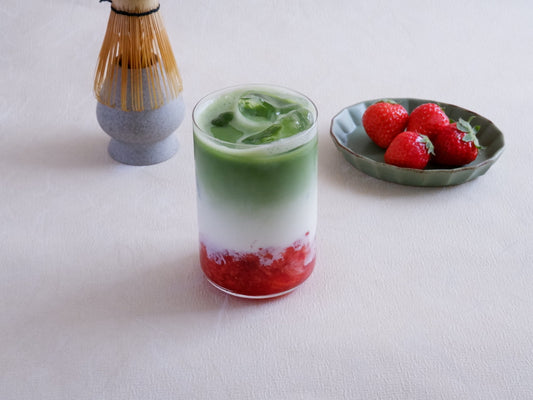 Strawberry Matcha Latte