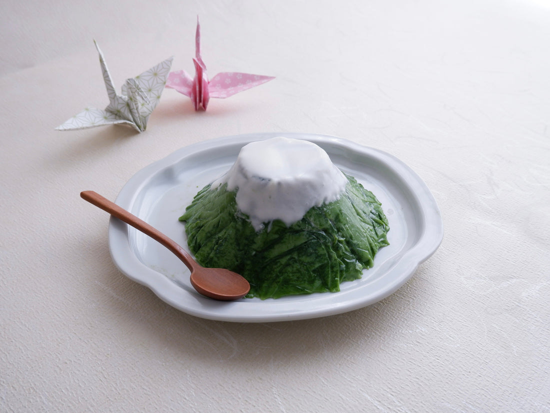 Matcha pudding