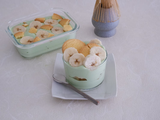 Matcha Banana Pudding