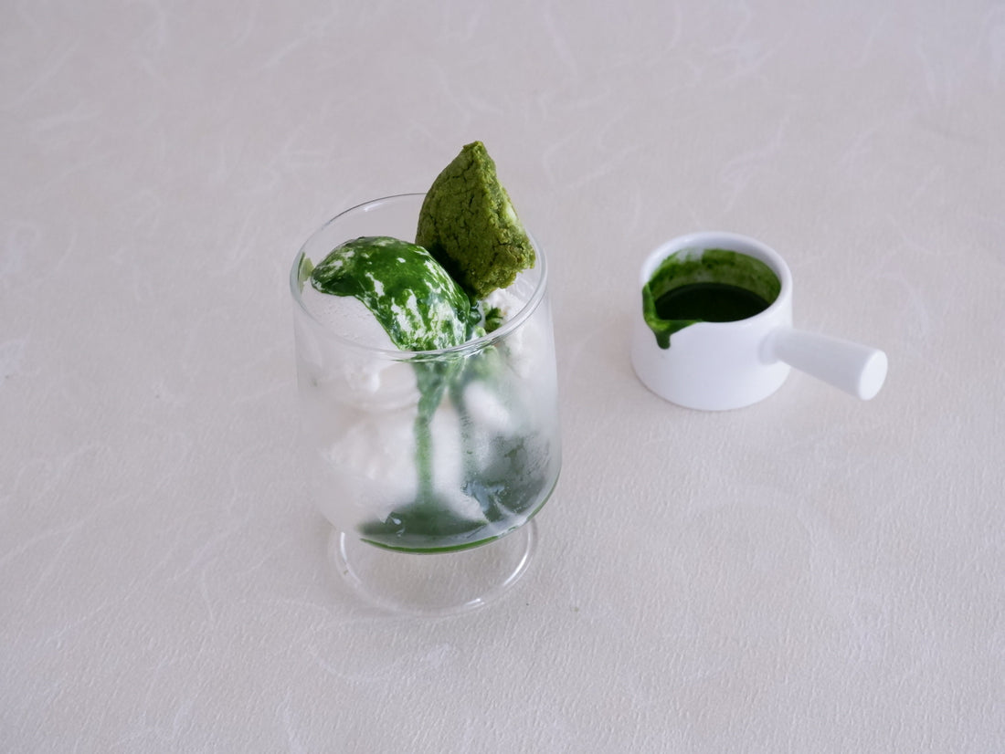 Matcha Espresso Affogato